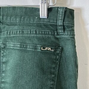 LAUREN Ralph Lauren Jean Evergreen Modern Straight Stretch Classic Fit Pant Sz 6